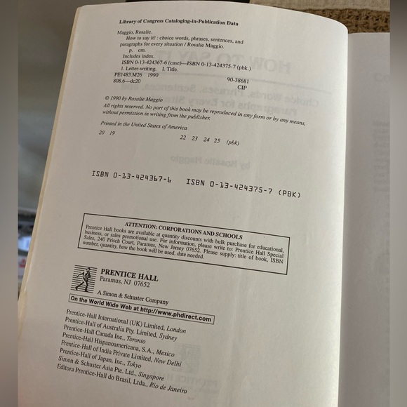 HOW TO SAY IT: CHOCE WORDS, PHRASES, SENTENCES & PARAGRAPHS FOR EVERY SITUATION - Picture 6 of 8